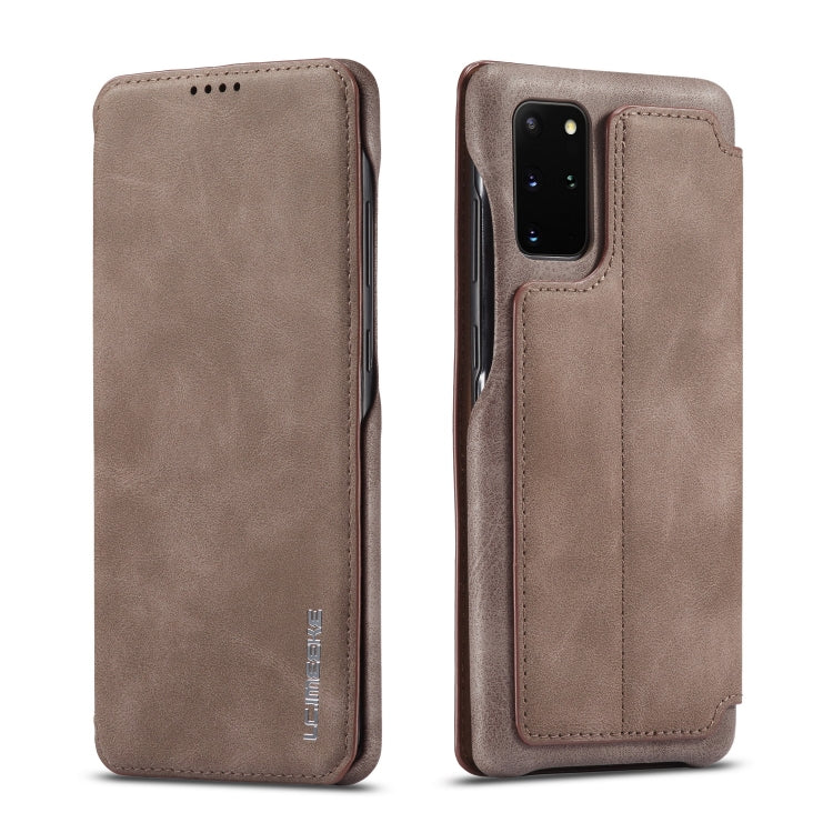 For Galaxy S20 LC.IMEEKE Hon Ancient Series Horizontal Flip Leather Case with Holder & Card Slot