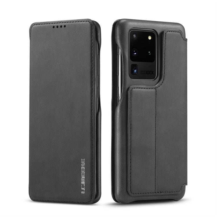 For Galaxy S20 Ultra LC.IMEEKE Hon Ancient Series Horizontal Flip Leather Case with Holder & Card Slot