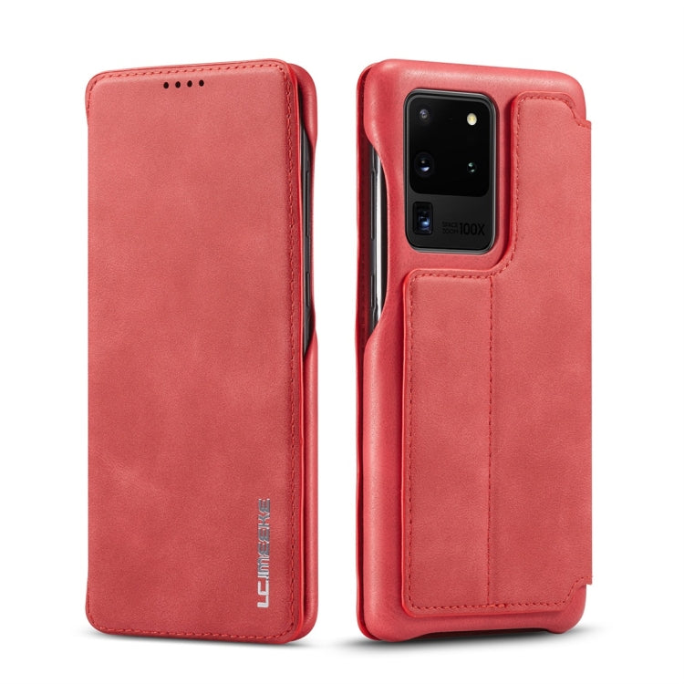 For Galaxy S20 Ultra LC.IMEEKE Hon Ancient Series Horizontal Flip Leather Case with Holder & Card Slot