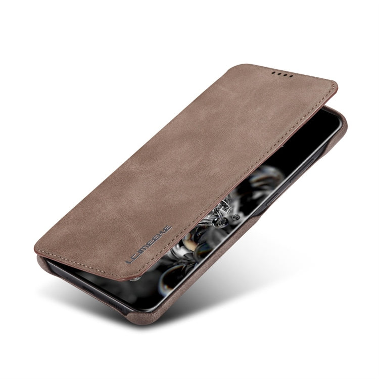 For Galaxy S20 Ultra LC.IMEEKE Hon Ancient Series Horizontal Flip Leather Case with Holder & Card Slot