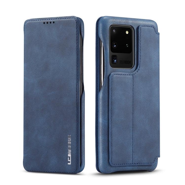 For Galaxy S20 Ultra LC.IMEEKE Hon Ancient Series Horizontal Flip Leather Case with Holder & Card Slot