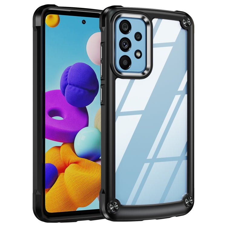 For Samsung Galaxy A52 5G / 4G TPU + PC Lens Protection Phone Case