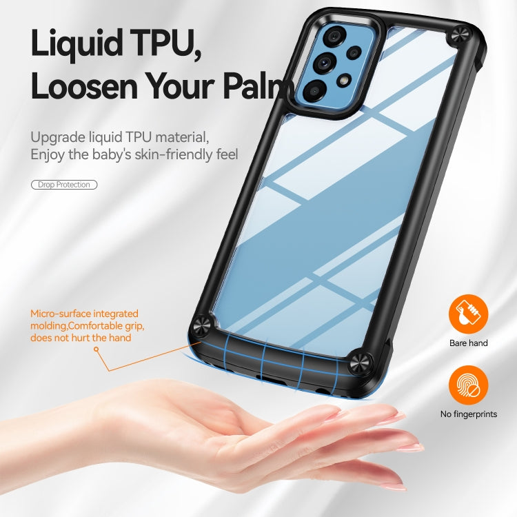 For Samsung Galaxy A52 5G / 4G TPU + PC Lens Protection Phone Case