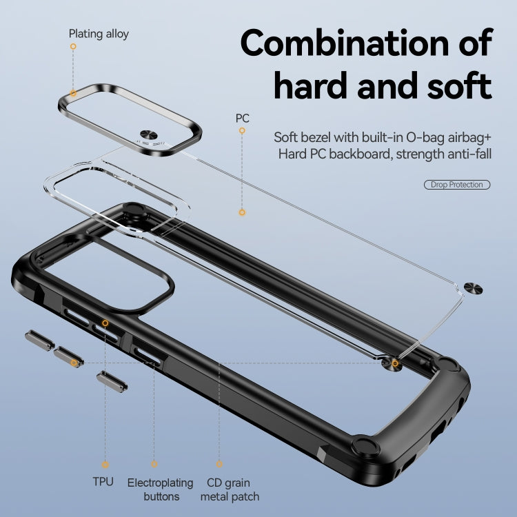 For Samsung Galaxy A52 5G / 4G TPU + PC Lens Protection Phone Case