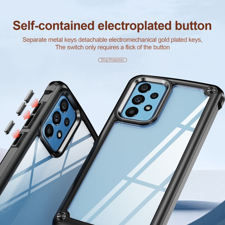 For Samsung Galaxy A52 5G / 4G TPU + PC Lens Protection Phone Case