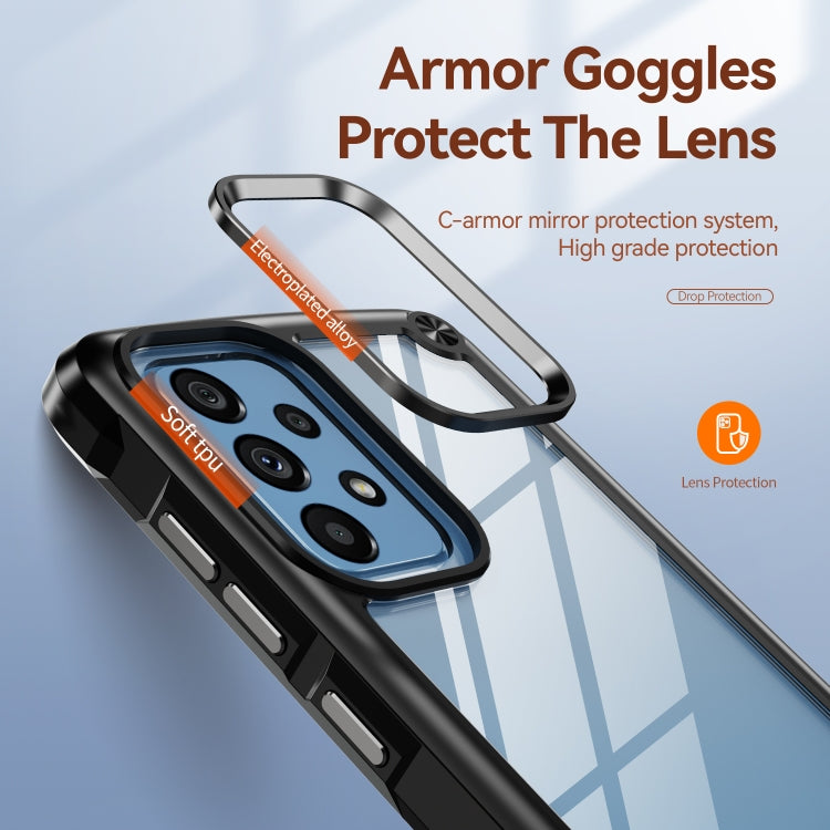 For Samsung Galaxy A52 5G / 4G TPU + PC Lens Protection Phone Case