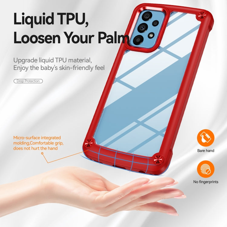 For Samsung Galaxy A52 5G / 4G TPU + PC Lens Protection Phone Case