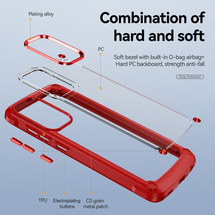 For Samsung Galaxy A52 5G / 4G TPU + PC Lens Protection Phone Case