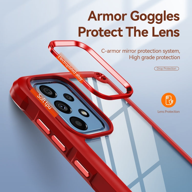 For Samsung Galaxy A52 5G / 4G TPU + PC Lens Protection Phone Case