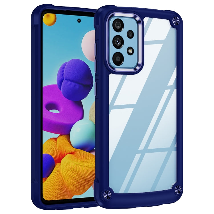For Samsung Galaxy A52 5G / 4G TPU + PC Lens Protection Phone Case