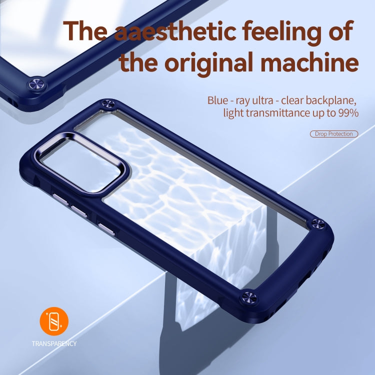 For Samsung Galaxy A52 5G / 4G TPU + PC Lens Protection Phone Case