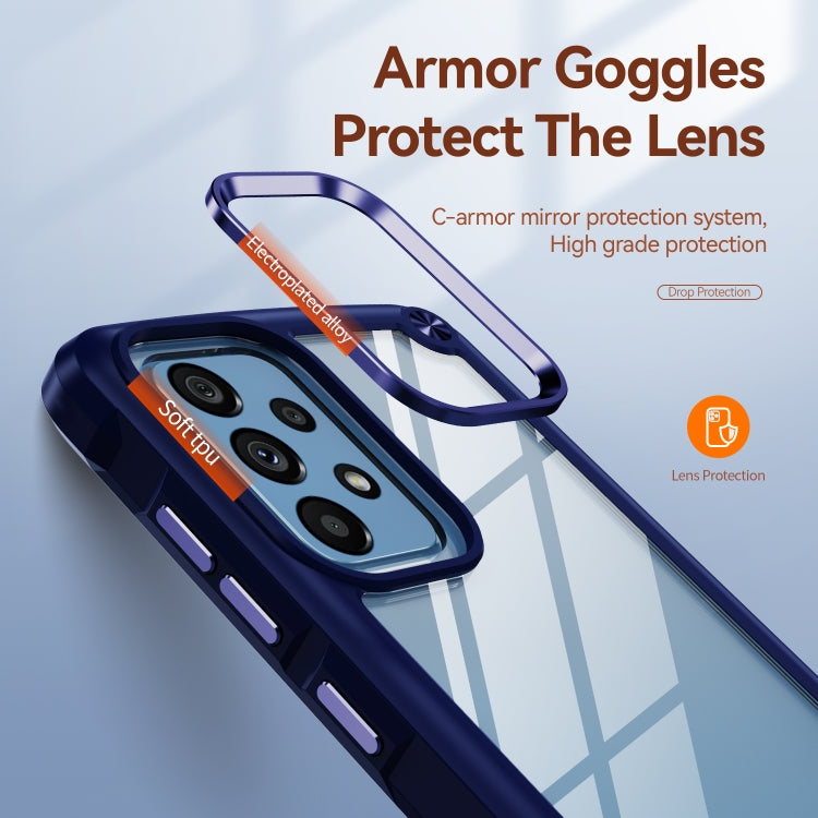 For Samsung Galaxy A52 5G / 4G TPU + PC Lens Protection Phone Case