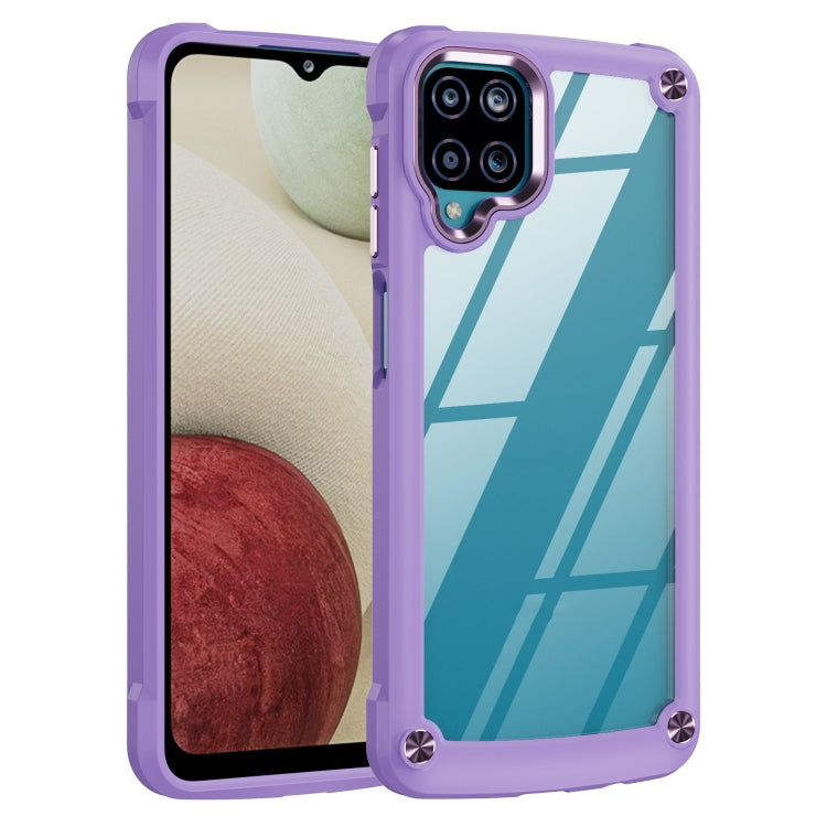 For Samsung Galaxy A52 5G / 4G TPU + PC Lens Protection Phone Case
