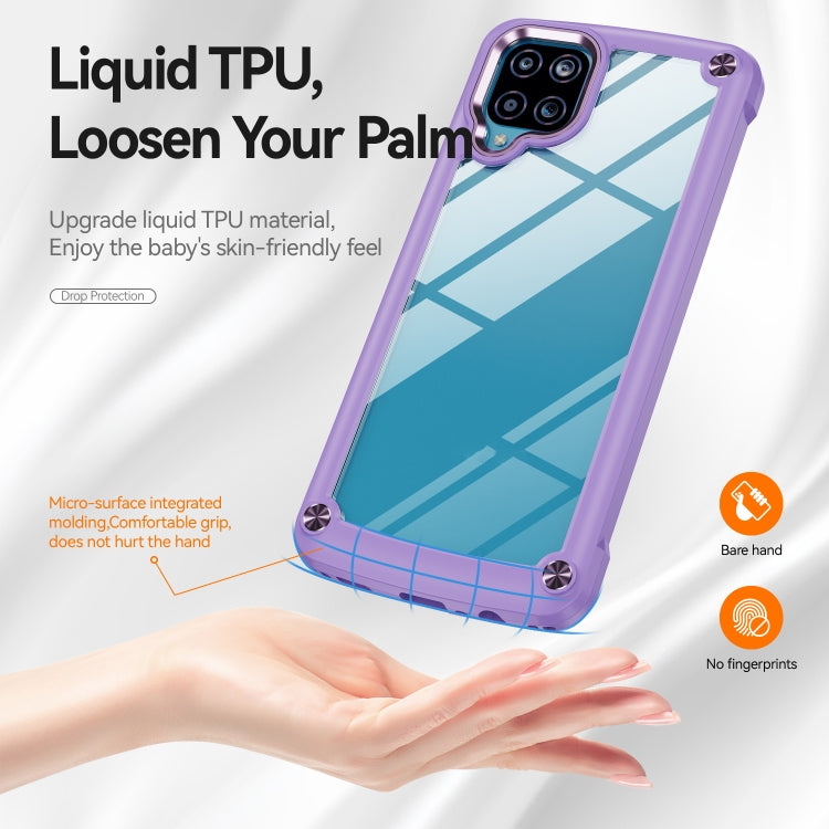 For Samsung Galaxy A52 5G / 4G TPU + PC Lens Protection Phone Case