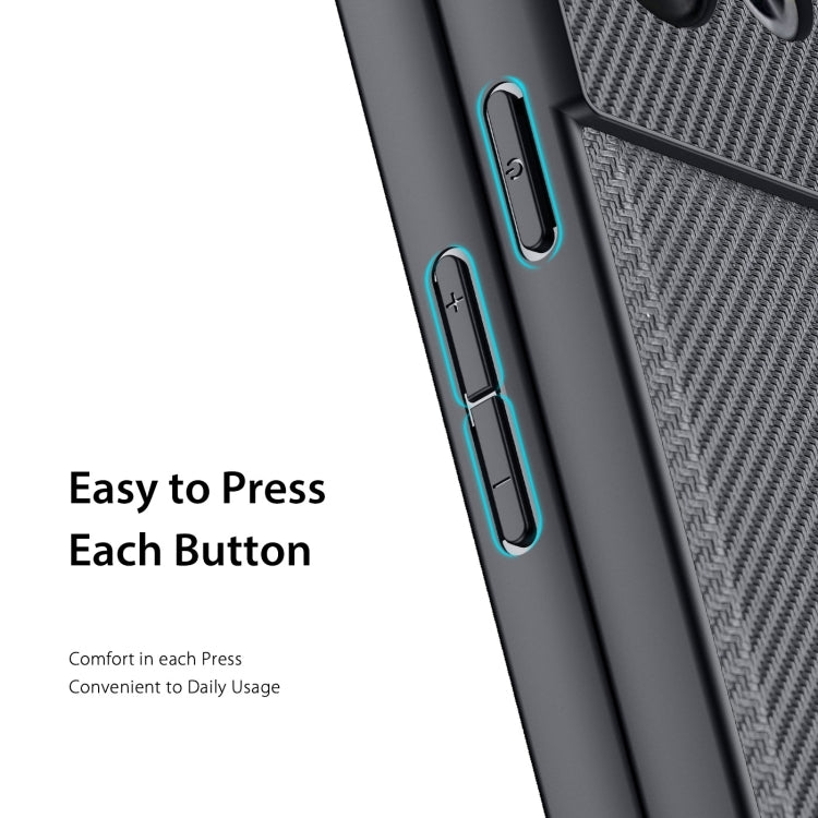 For OPPO Reno8 Pro DUX DUCIS Fino Series PU + TPU Phone Case(Black)
