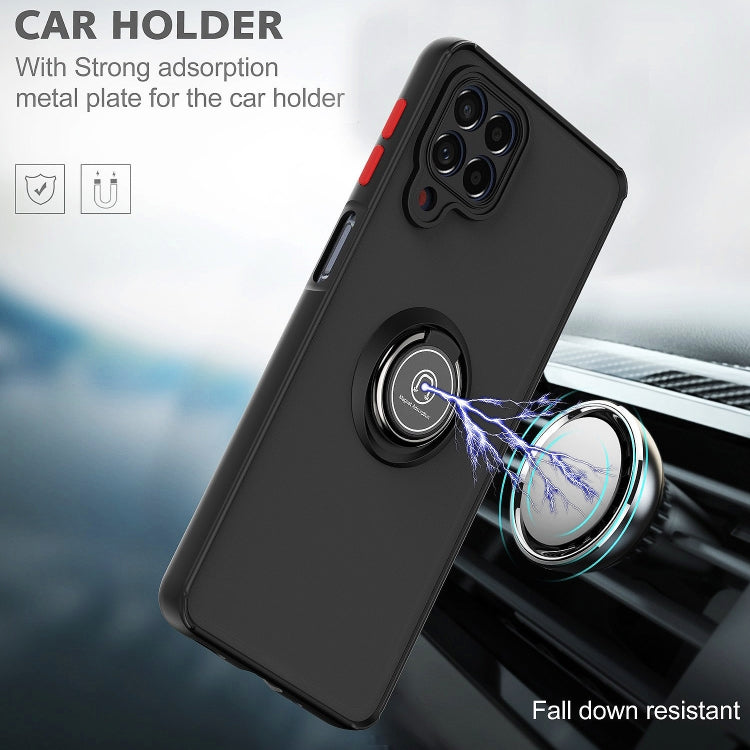 For Samsung Galaxy M53 Q Shadow 1 Series TPU + PC Phone Case with Ring