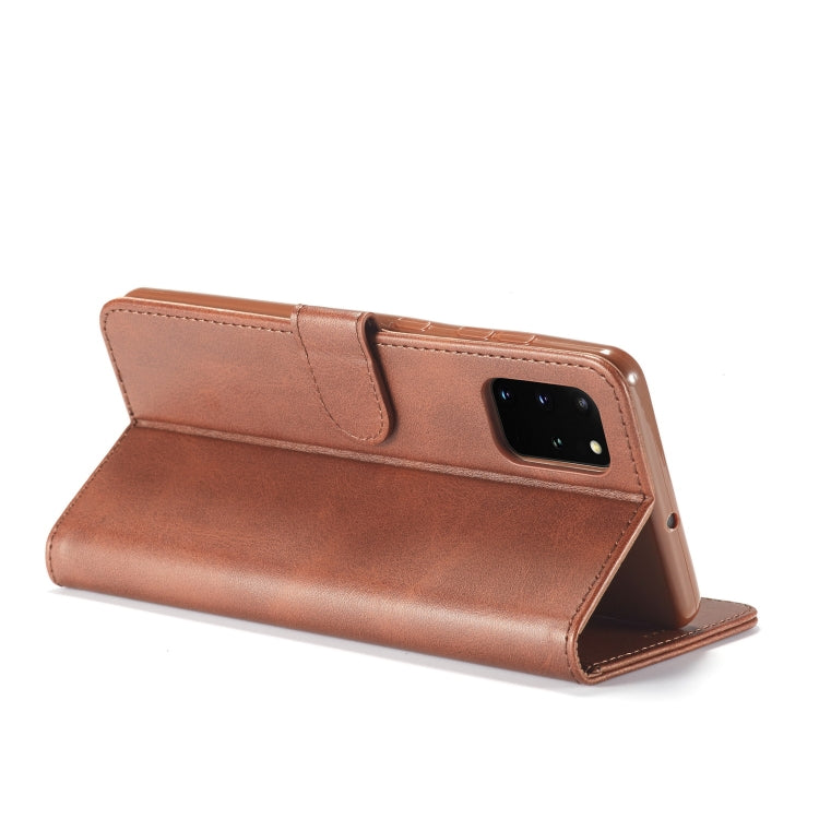 For Galaxy A71 / M70S LC.IMEEKE Calf Texture Horizontal Flip Leather Case, with Holder & Card Slots & Wallet & Photo Frame