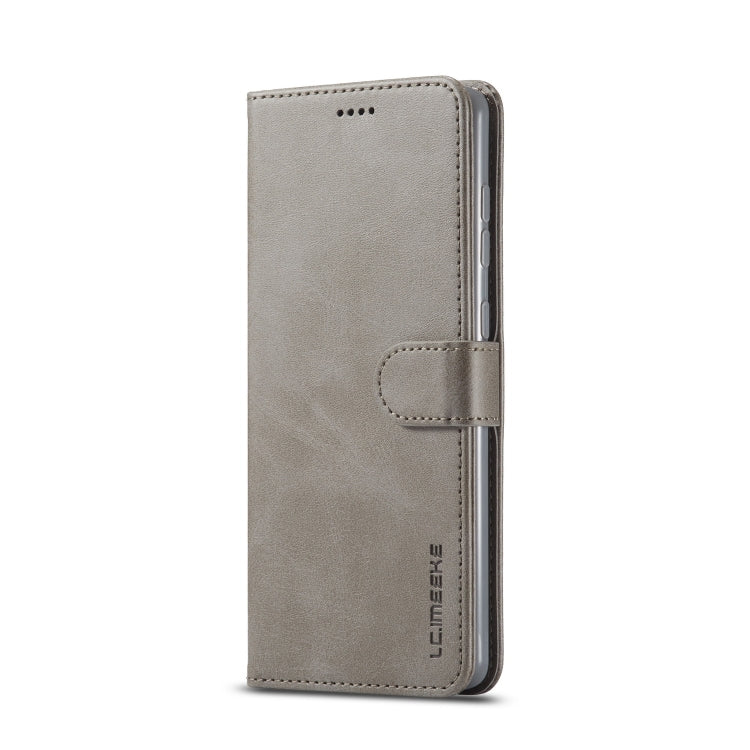 For Galaxy A71 / M70S LC.IMEEKE Calf Texture Horizontal Flip Leather Case, with Holder & Card Slots & Wallet & Photo Frame