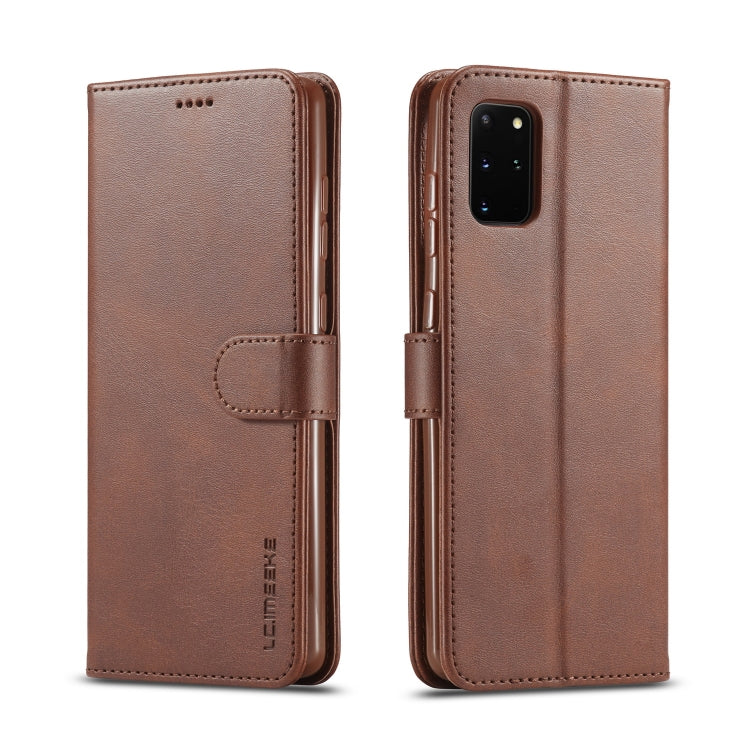 For Galaxy A71 / M70S LC.IMEEKE Calf Texture Horizontal Flip Leather Case, with Holder & Card Slots & Wallet & Photo Frame