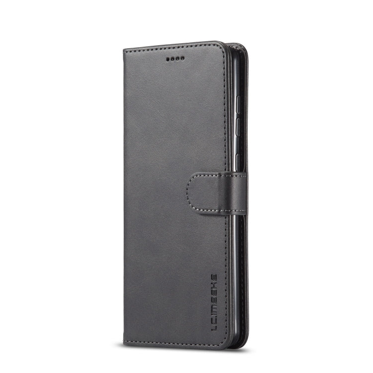 For Galaxy A51 / M40S LC.IMEEKE Calf Texture Horizontal Flip Leather Case, with Holder & Card Slots & Wallet & Photo Frame