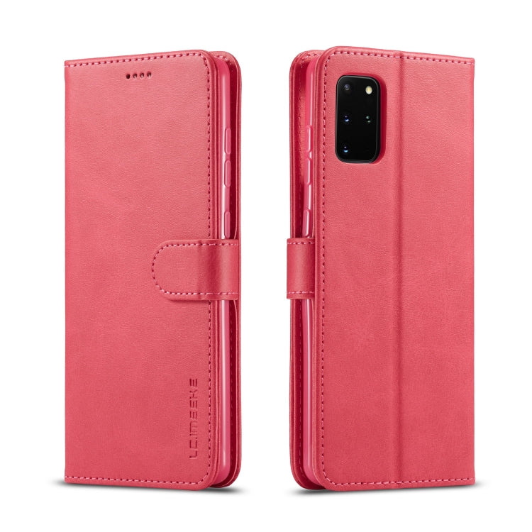 For Galaxy A51 / M40S LC.IMEEKE Calf Texture Horizontal Flip Leather Case, with Holder & Card Slots & Wallet & Photo Frame