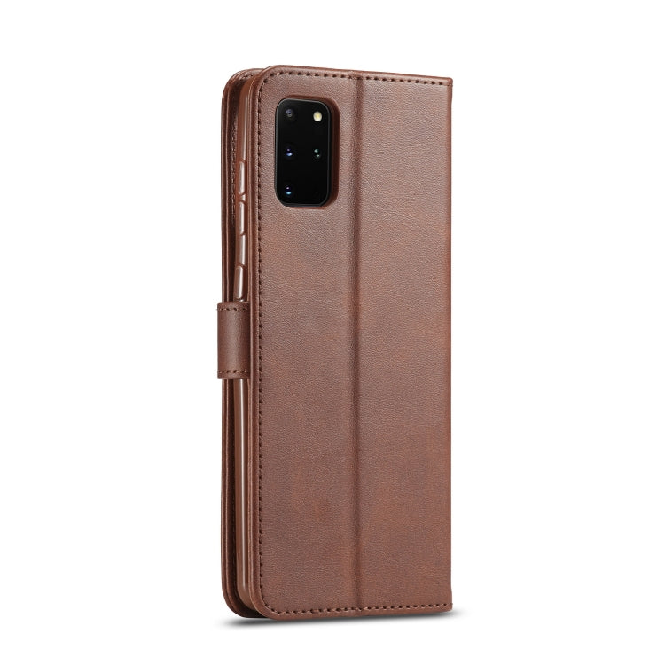 For Galaxy A51 / M40S LC.IMEEKE Calf Texture Horizontal Flip Leather Case, with Holder & Card Slots & Wallet & Photo Frame