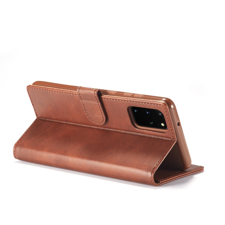For Galaxy S20 LC.IMEEKE Calf Texture Horizontal Flip Leather Case, with Holder & Card Slots & Wallet & Photo Frame