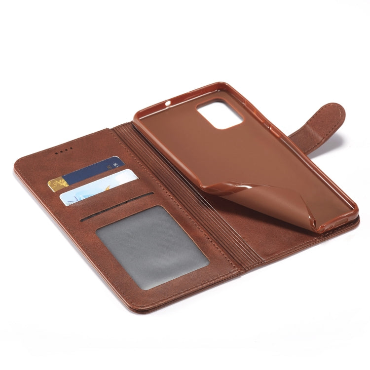 For Galaxy S20 LC.IMEEKE Calf Texture Horizontal Flip Leather Case, with Holder & Card Slots & Wallet & Photo Frame
