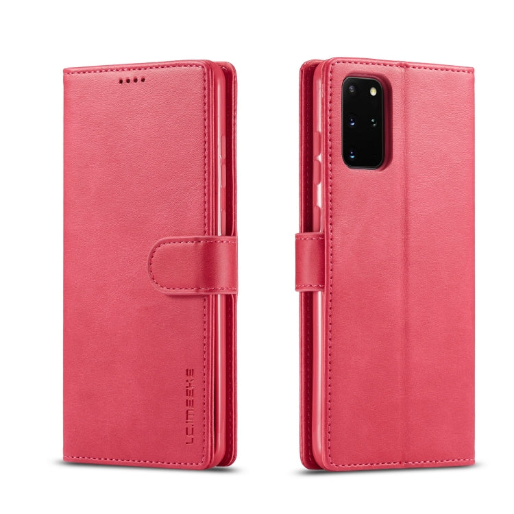 For Galaxy S20+ LC.IMEEKE Calf Texture Horizontal Flip Leather Case, with Holder & Card Slots & Wallet & Photo Frame