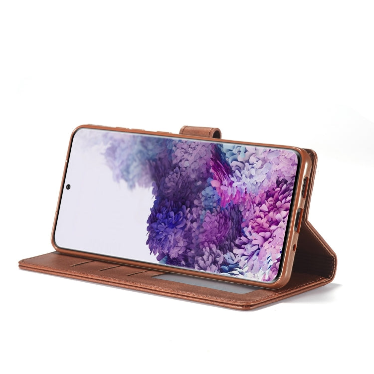 For Galaxy S20+ LC.IMEEKE Calf Texture Horizontal Flip Leather Case, with Holder & Card Slots & Wallet & Photo Frame