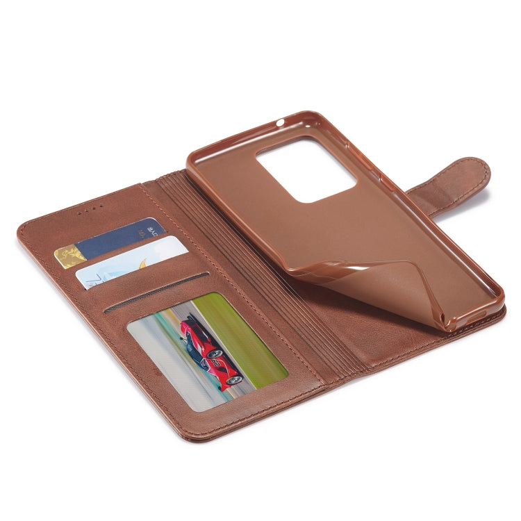 For Galaxy S20 Ultra LC.IMEEKE Calf Texture Horizontal Flip Leather Case, with Holder & Card Slots & Wallet & Photo Frame