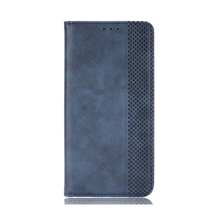 For BLU G71 Plus Magnetic Buckle Retro Crazy Horse Leather Phone Case