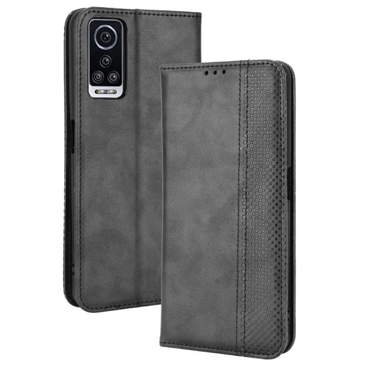 For BLU G91 Max Magnetic Buckle Retro Crazy Horse Leather Phone Case
