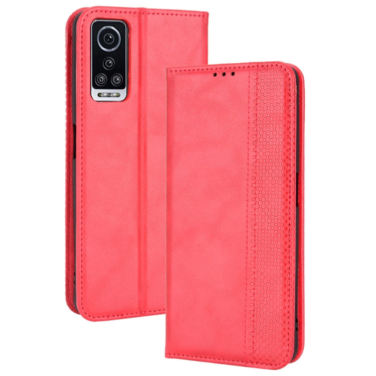 For BLU G91 Max Magnetic Buckle Retro Crazy Horse Leather Phone Case