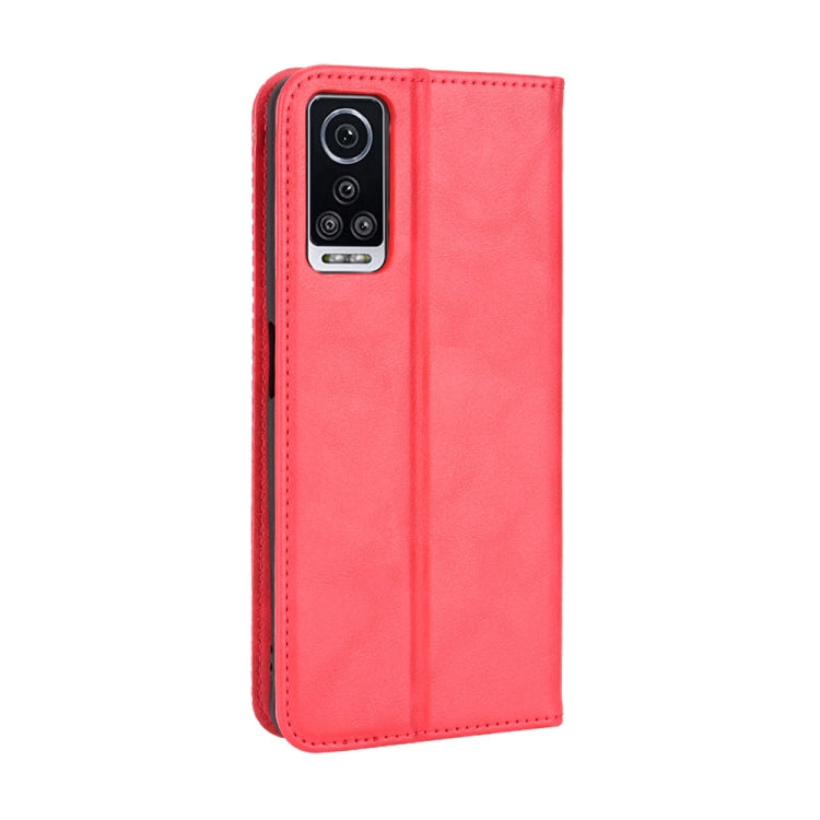 For BLU G91 Max Magnetic Buckle Retro Crazy Horse Leather Phone Case