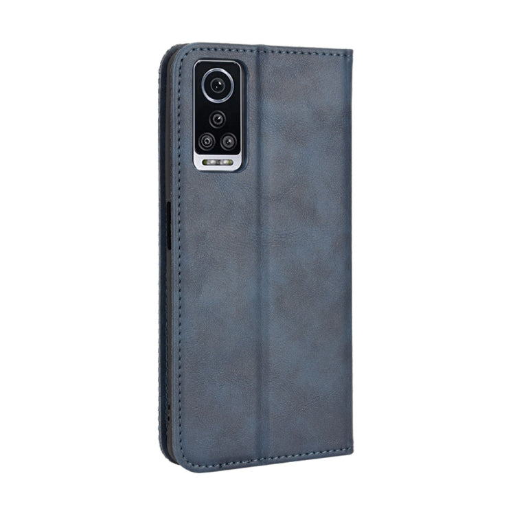 For BLU G91 Max Magnetic Buckle Retro Crazy Horse Leather Phone Case