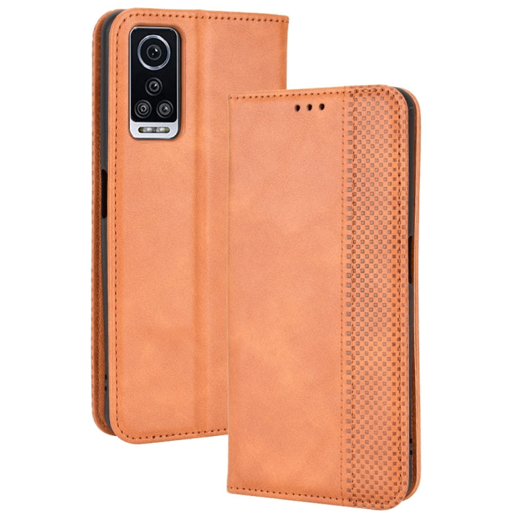 For BLU G91 Max Magnetic Buckle Retro Crazy Horse Leather Phone Case