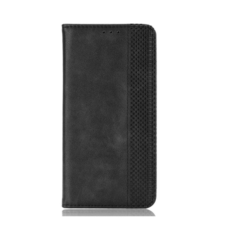 For Samsung Galaxy Xcover6 Pro Magnetic Buckle Retro Crazy Horse Leather Phone Case