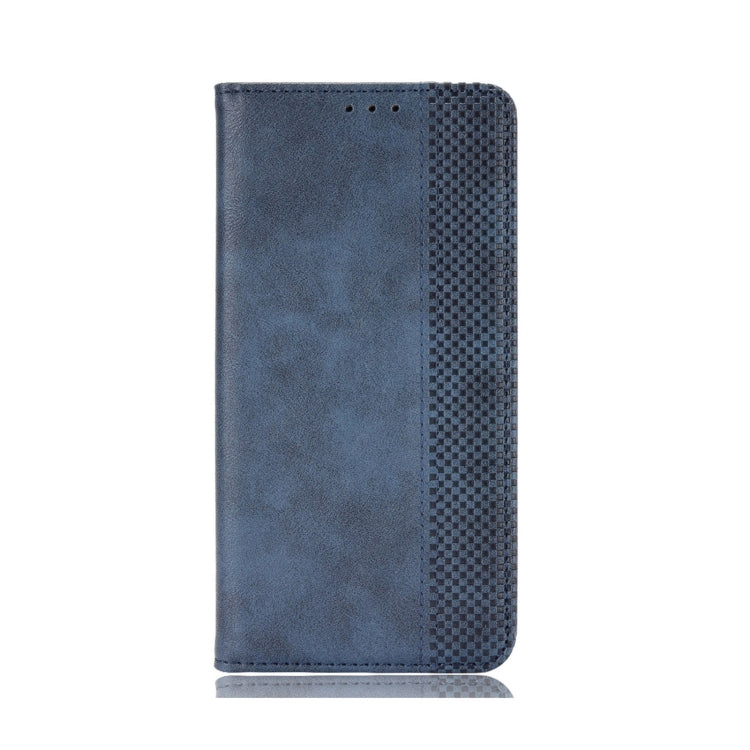 For Samsung Galaxy Xcover6 Pro Magnetic Buckle Retro Crazy Horse Leather Phone Case