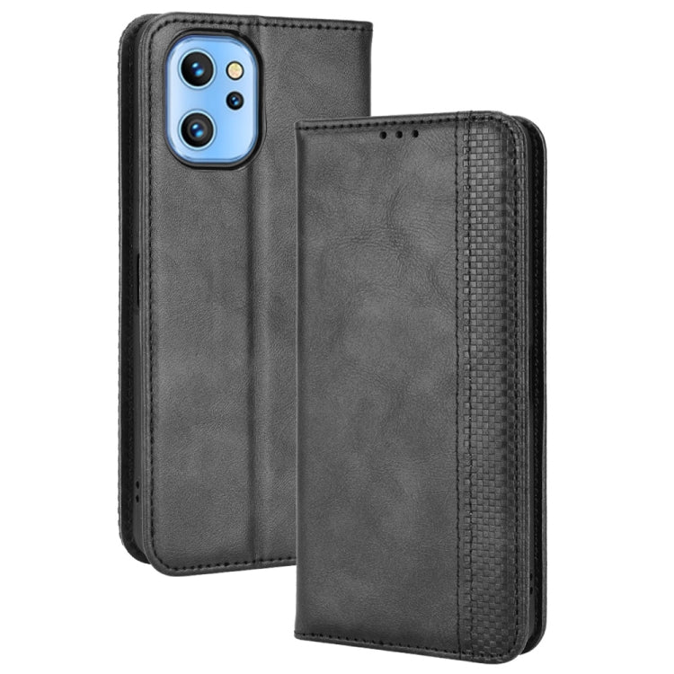 For UMIDIGI A13 / A13 Pro / A13S Magnetic Buckle Retro Crazy Horse Leather Phone Case