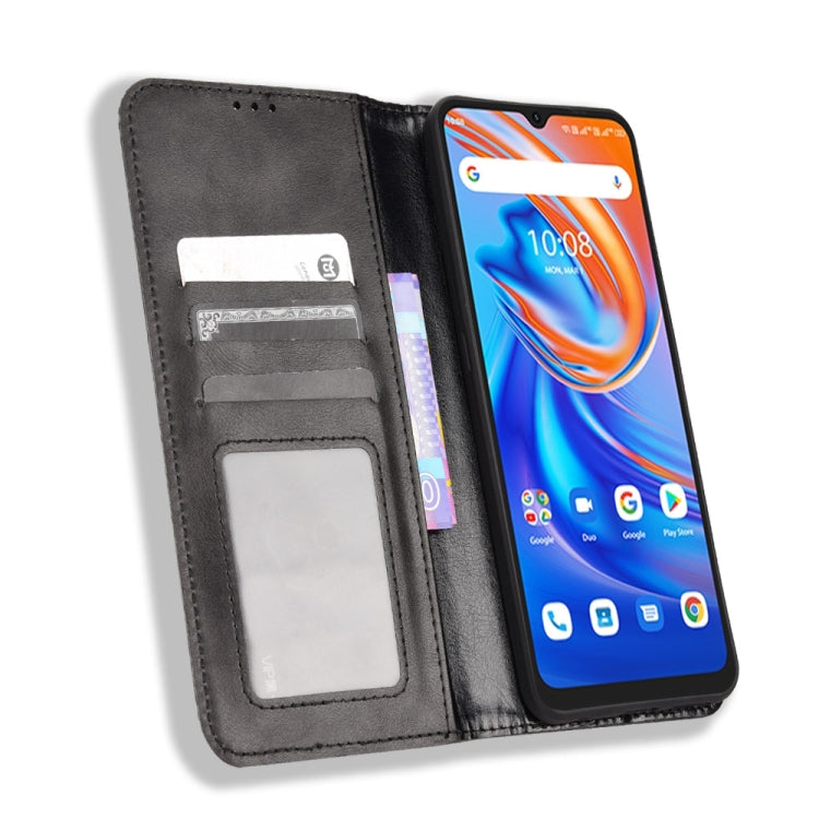 For UMIDIGI A13 / A13 Pro / A13S Magnetic Buckle Retro Crazy Horse Leather Phone Case