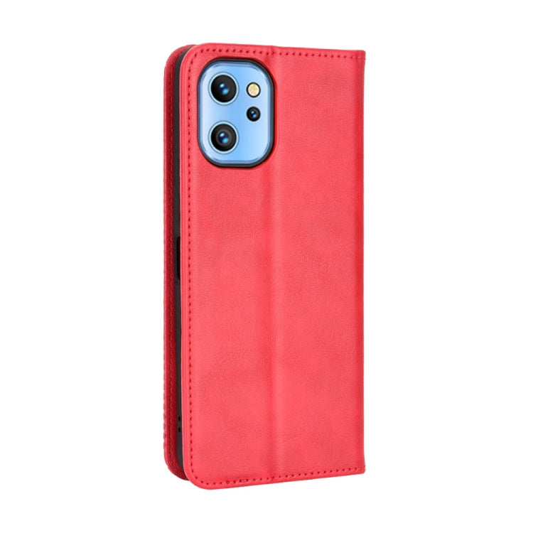 For UMIDIGI A13 / A13 Pro / A13S Magnetic Buckle Retro Crazy Horse Leather Phone Case