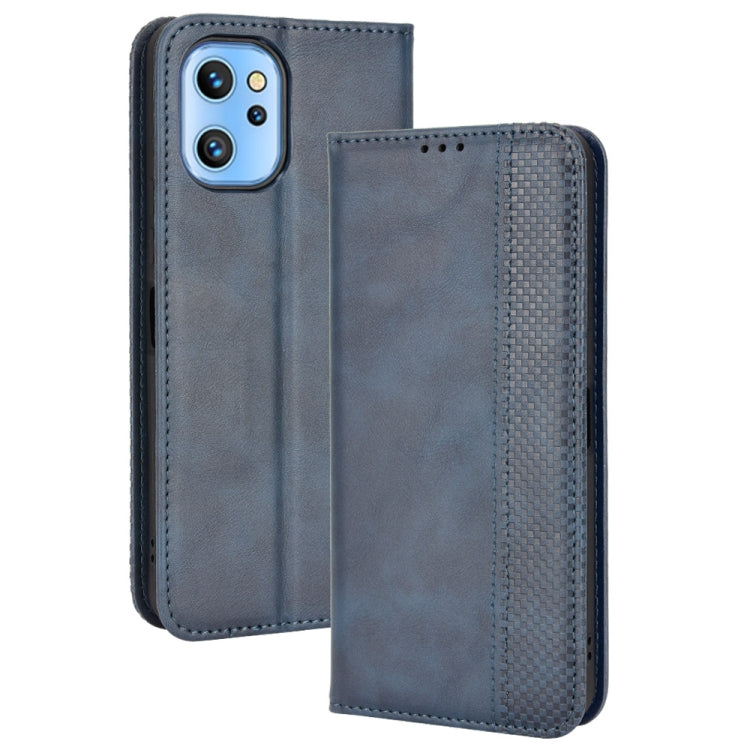 For UMIDIGI A13 / A13 Pro / A13S Magnetic Buckle Retro Crazy Horse Leather Phone Case