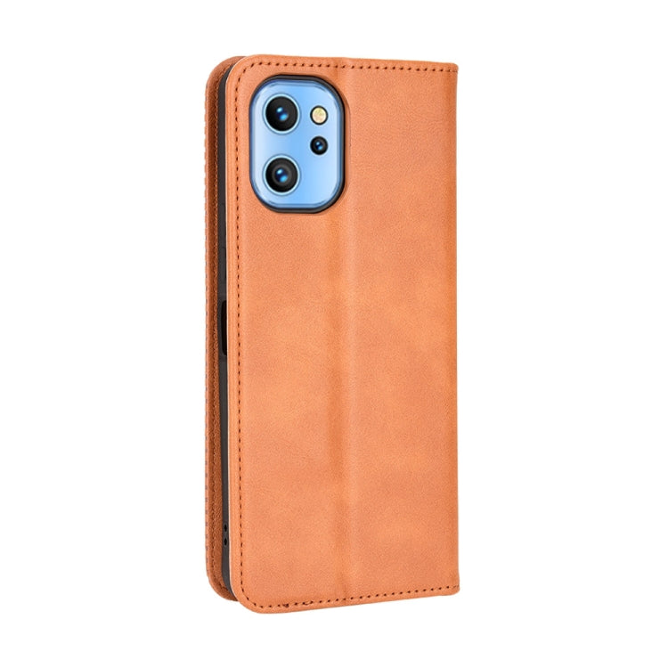 For UMIDIGI A13 / A13 Pro / A13S Magnetic Buckle Retro Crazy Horse Leather Phone Case