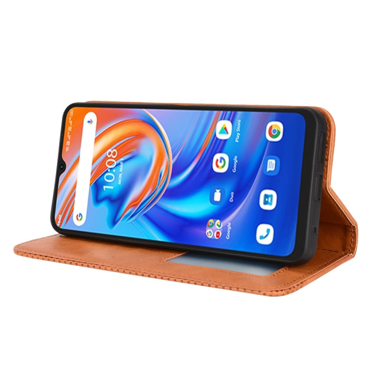 For UMIDIGI A13 / A13 Pro / A13S Magnetic Buckle Retro Crazy Horse Leather Phone Case