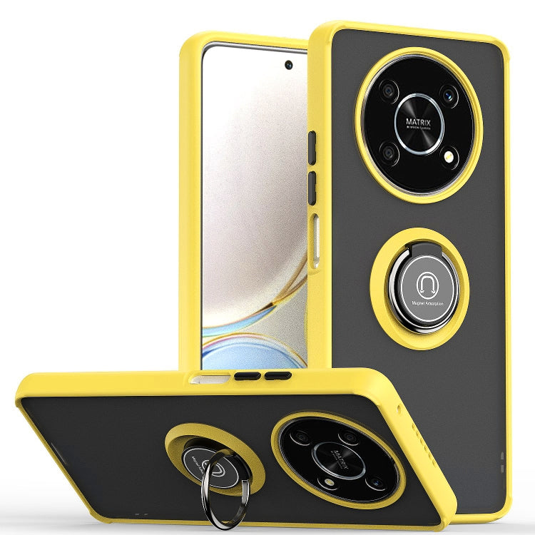For Honor X9 Q Shadow 1 Series TPU + PC Phone Case with Ring
