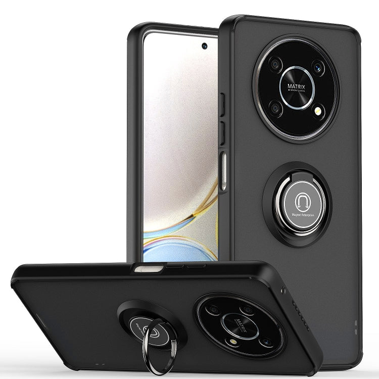 For Honor X9 Q Shadow 1 Series TPU + PC Phone Case with Ring