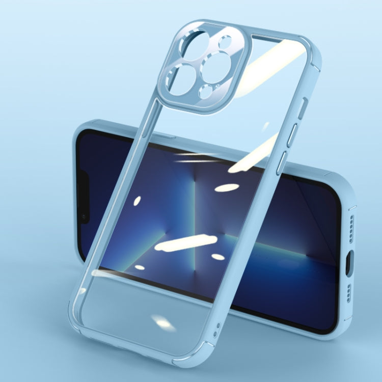 Soft Shield Acrylic Transparent PC Phone Case For iPhone 13 Pro