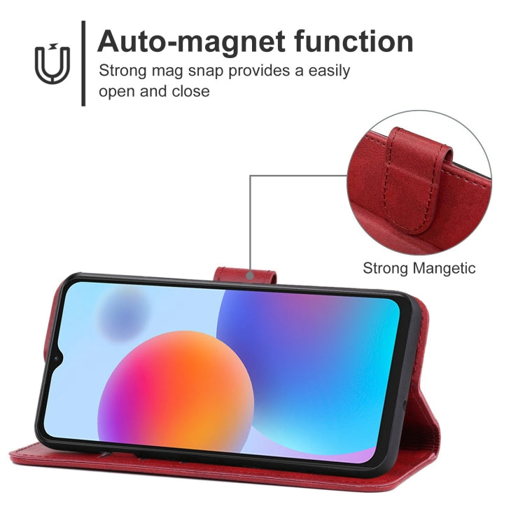 For ZTE Blade A52 2022 Leather Phone Case