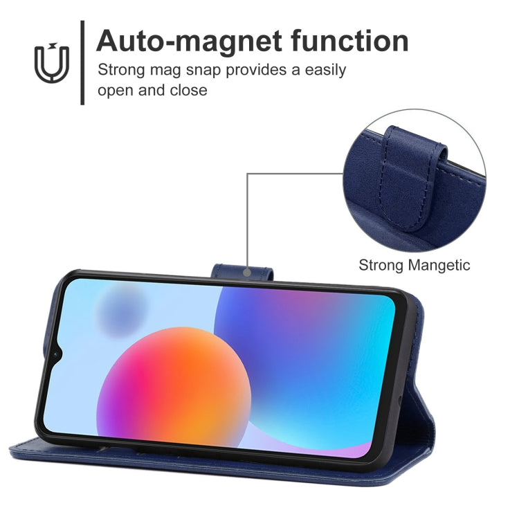 For ZTE Blade A52 2022 Leather Phone Case